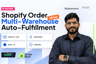 build shopify automation for multi warehouse inventory sync and orders