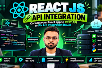 fix and integrate react with spring boot rest apis