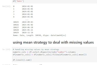 do excel data analysis, cleaning, and visualization