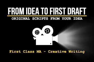 write your short film script or TV pilot