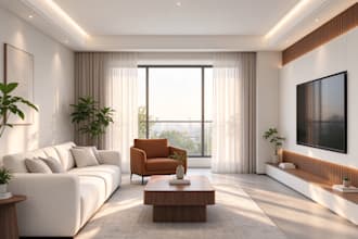 create photorealistic ai interior design renderings