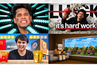design an eye catching gaming youtube thumbnail