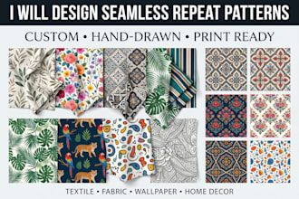 create seamless pattern designs