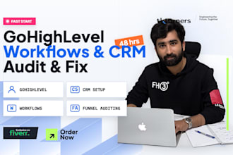 fix gohighlevel workflows and crm funnels