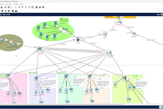 design and configure your network in cisco packet tracer