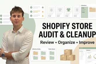 audit and clean up your shopify store