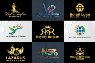 design a premium monogram and initials logo