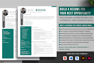 write a professional student resume for entry level jobs