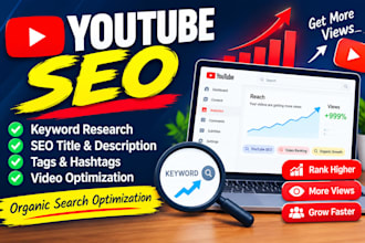 do youtube SEO for video ranking and organic growth