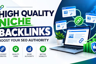 build high quality german niche relevant backlinks for SEO