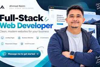 build a modern responsive website
