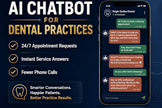 build a custom ai chatbot for your dental or medical practice