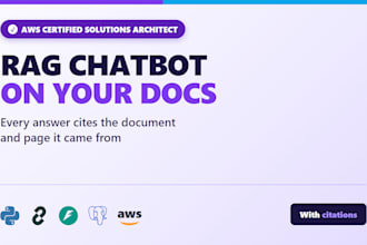 build a rag chatbot trained on your documents and knowledge base