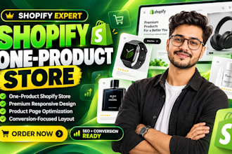 create shopify one product store, shopify dropshiping store