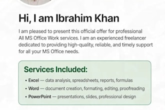 provide services official  application and letter