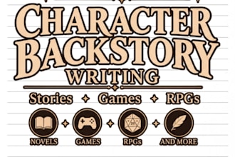 write a compelling backstory for your original character