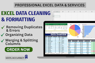 do data cleaning, data analysis, and pivot tables
