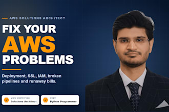 fix your aws issues, cloud setup review and code review