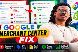 fix google merchant center disapproved products gtin and product feed errors