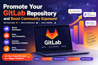 promote your gitlab repository and boost community exposure