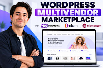build a wordpress multivendor marketplace with woocommerce, dokan or elementor