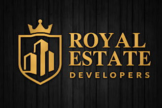 design a luxury real estate logo and professional property branding