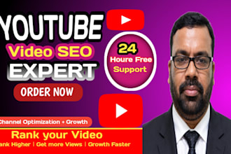 do youtube video SEO to rank your videos