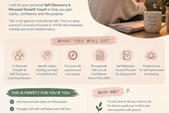 be your personal life coach to find your life direction