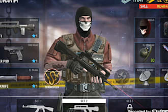 design stunning game ui ux, menu, hud, gui, inventory in unity and unreal engine