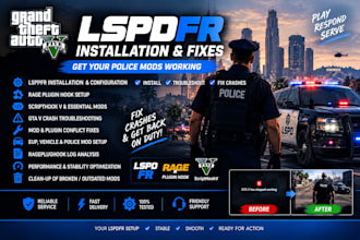 install and fix lspdfr, troubleshoot mods and fix gta v crashes