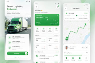 develop logistics software with live vehicle tracking