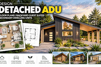 design detached adu floor plans backyard guest suites secondary dwelling units