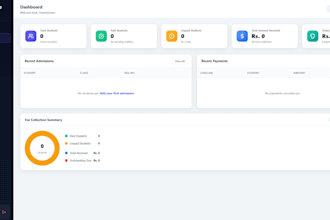 develop a custom school management system and erp software