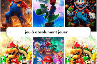 a custom gaming social media post