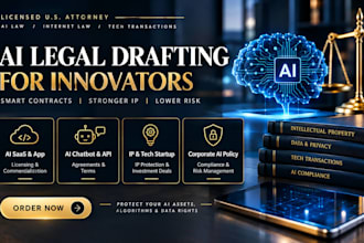 draft ai software license agreements, IP contracts and startup tech ndas