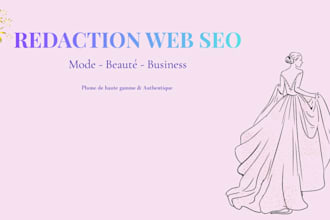 write your fashion beauty or ecommerce seo blog post