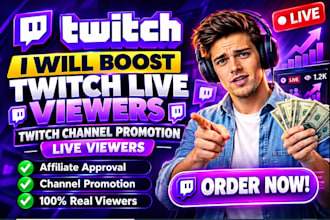 boost twitch live viewers twitch viewers twitch channel promotion live viewers