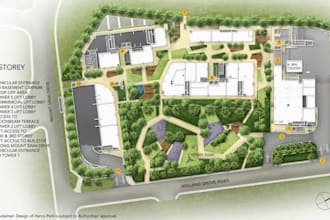 render and design master site plan, landscape, and layout
