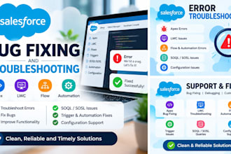 fix salesforce apex lwc flow and automation errors