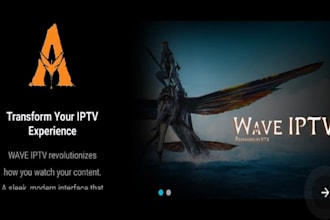 rebrand wave iptv app with web admin panel