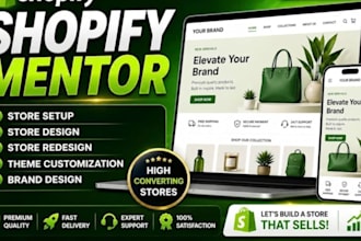 be your shopify dropshipping mentor, assistant and ecommerce