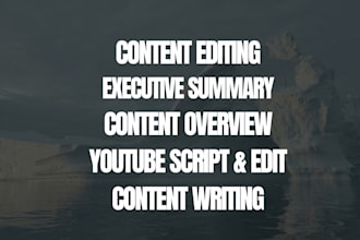 draft scripts for your youtube content