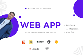 do full stack ai web application