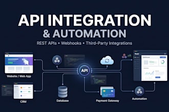 do custom API integrations and automation
