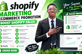 do shopify marketing ecommerce promotion meta ads tiktok ads to boost sales