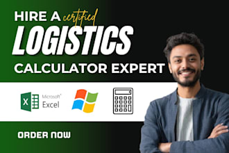 setup logistics quoting sku excel calculator app fix window application software