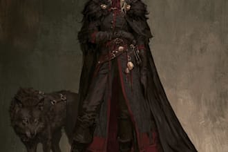 dnd character art and dnd character art