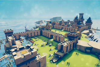 build a high quality roblox map for roleplay city simulator and tycoon game