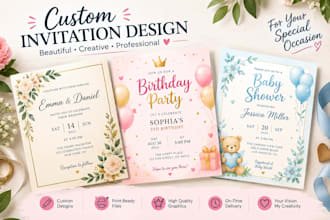 design beautiful digital invitations