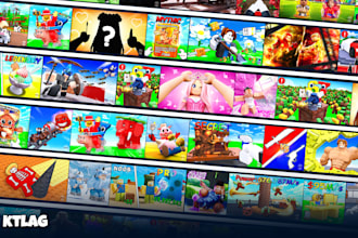 design high CTR cartoony roblox gfx thumbnails